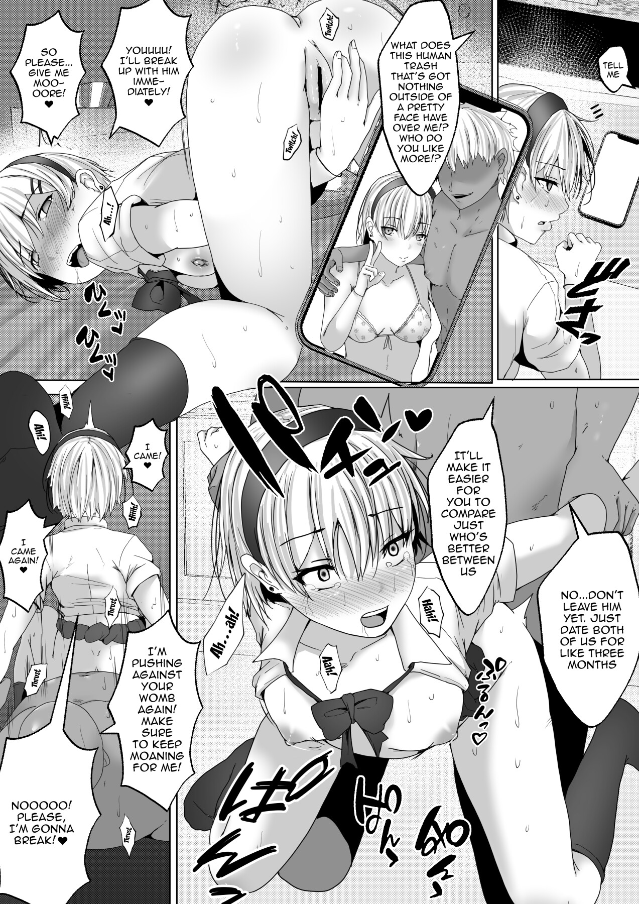 Hentai Manga Comic-Sugar Baby Sisters. Getting Along and Drowning in Pleasure Fucking Two Sisters at the Same Time-Read-16